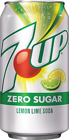 7UP Caffeine Free Lemon Lime Soda Pop, 1 L, Bottle 